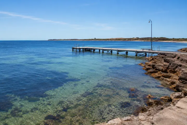 Edithburgh waterfront south of Stansbury on Yorke Peninsula