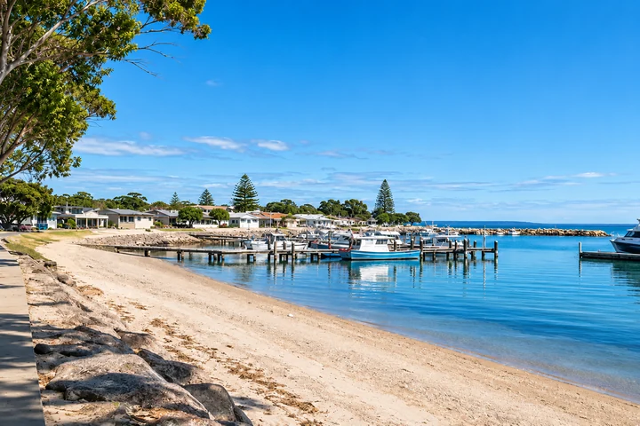 Port Vincent waterfront north of Stansbury on Yorke Peninsula