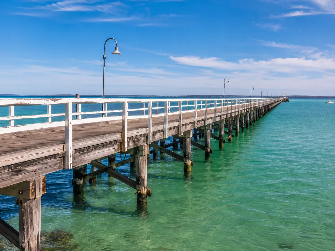 Yorke Peninsula jetty illustrating the connection between museums and maritime landscapes