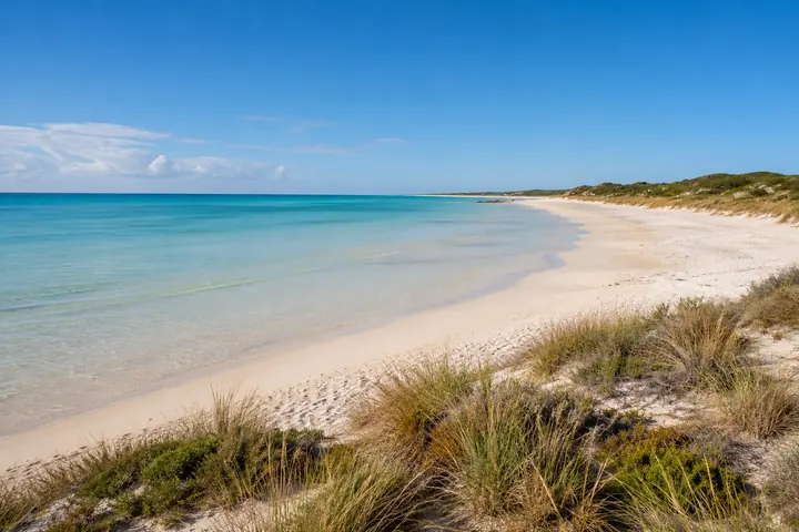 White sand and clear water on southern Yorke Peninsula